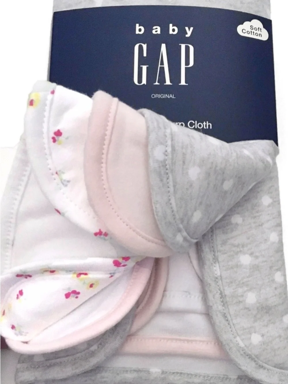 💥🆕💥 Baby Gap Burp Cloths 3-pack